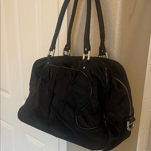 Lululemon Athletica Black gym bag